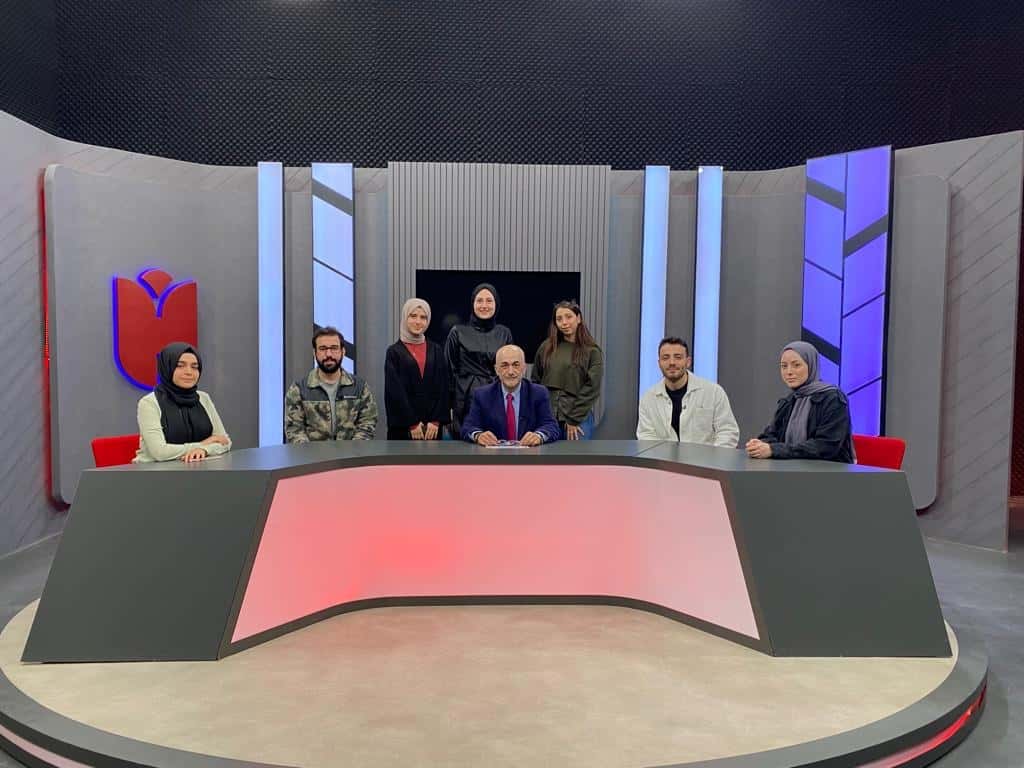 Üniversitemizin Medya Merkezinde İlk Video İçerikli Ders Materyal Çekimimizi Gerçekleştirdik
