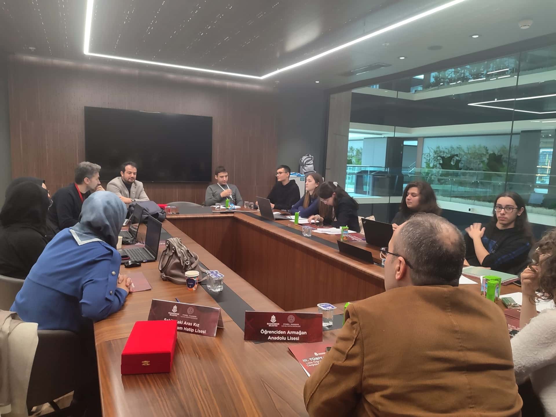 'CILT-AI Guided High School Students on Project Writing at III. TÜBİTAK Student Workshop'