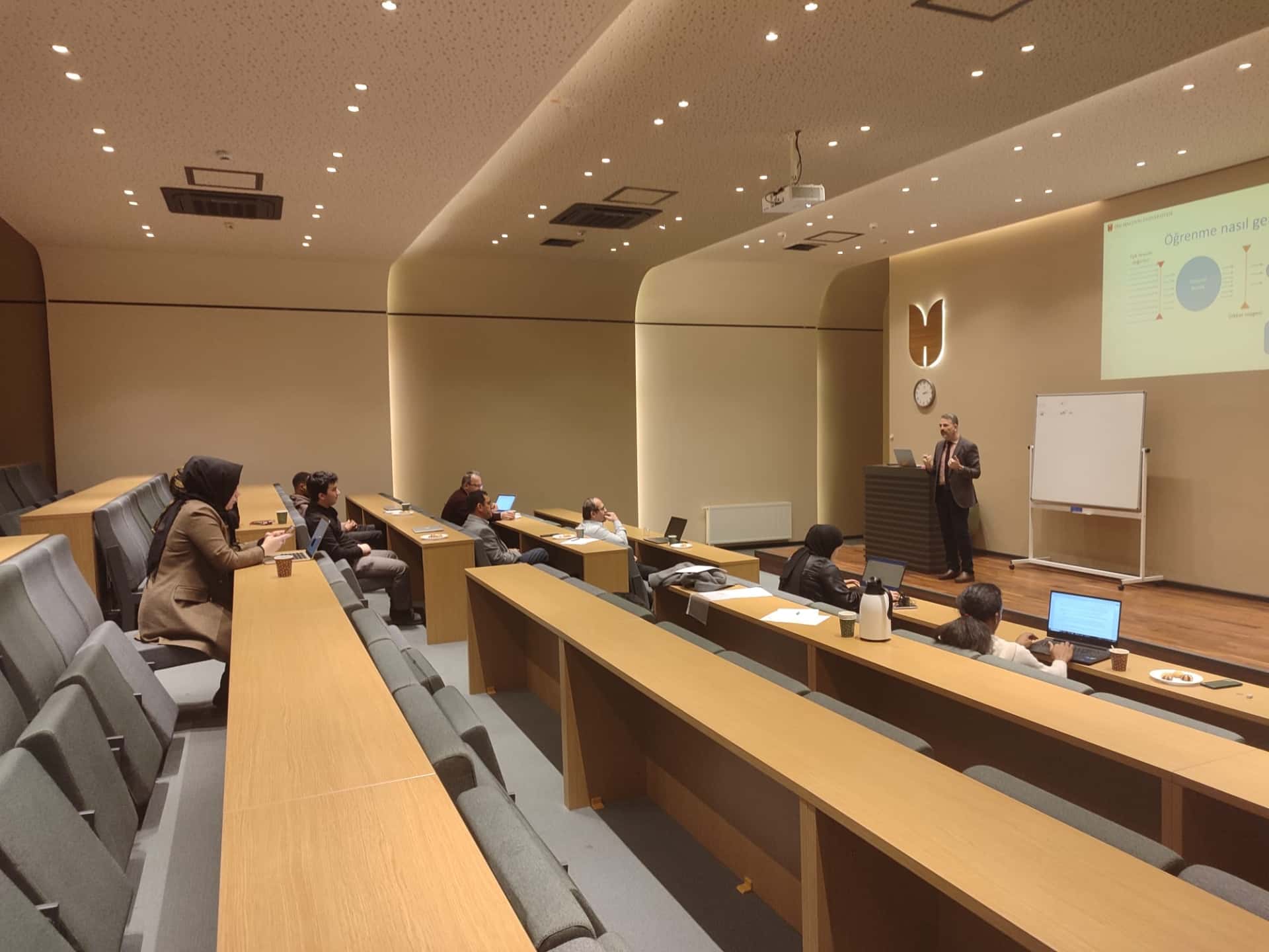 The Training Titled "Design and Use of Learning, Teaching, and Assessment-Evaluation Methods in Accordance with Learning Outcomes" for our University Academics was Conducted