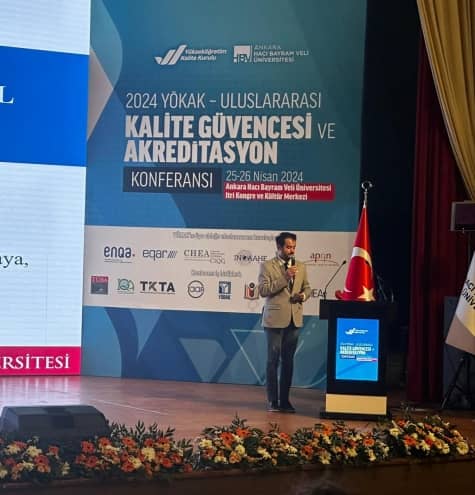 2024 YÖKAK Uluslararası Kalite Güvencesi ve Akreditasyon Konferansı'nda Yenilikçi 'Sosyal Transkript' Modeli Sunumu