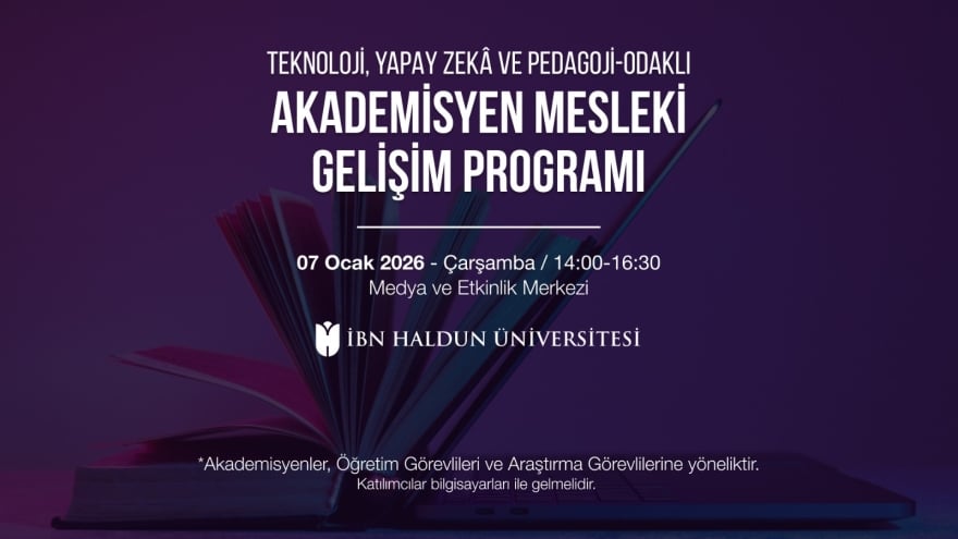 Teknoloji, Yapay Zeka ve Pedagoji-Odaklı Akademisyen Mesleki Gelişim Programı