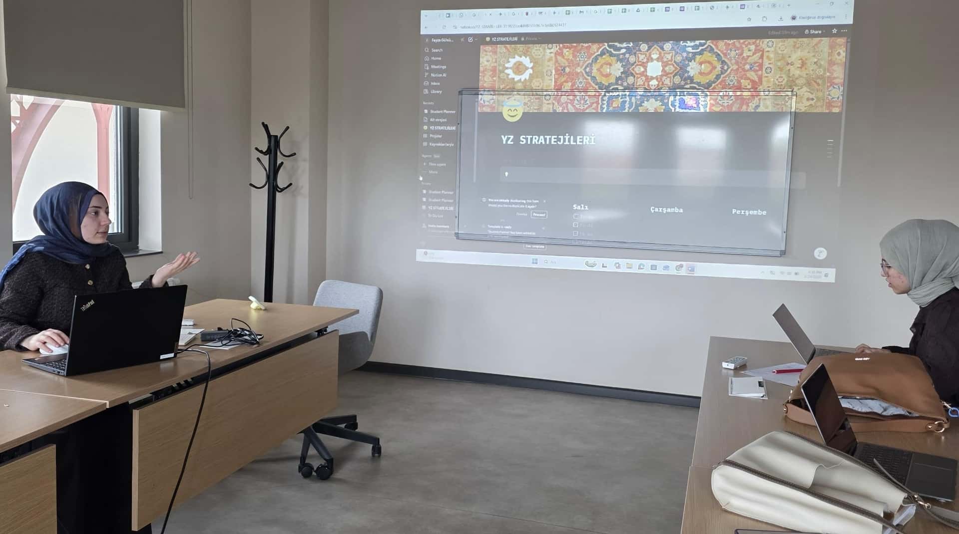 Öğrencilerimize Yönelik “Dijital Çağda Bilgi Yönetimi: Akademik Başarı için Notion ve YZ Stratejileri” Eğitimi Gerçekleştirildi